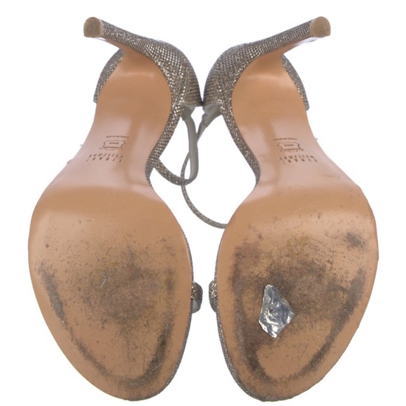 Gorgeous Strappy Stuart Weitzman Heels, Size 9 - Picture 2 of 5